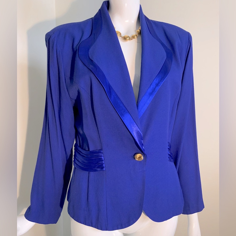 Purple Jacklyn Hart Blazer